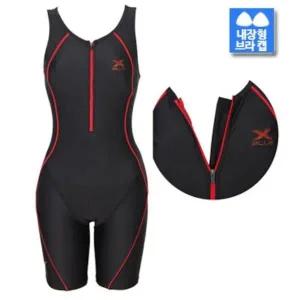 [하프클럽/]XBLUE 여자 아쿠아로빅 빅사이즈 반전신 수영복 Z955