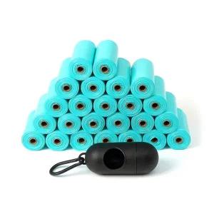 [콩심팥심]강아지 무향 배변봉투 24롤 캡슐케이스 세트 산책용품