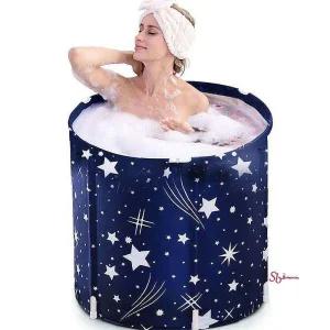 반신욕기 사우나 원형 가정용 간이 70cm 욕조 이동 찜질방 목욕통 1인 홈사우나 미니 1인용 기계 개인fgh40