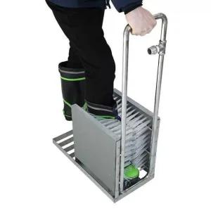 장화 세척기 작업화 안전화 먼지 신발 털이개 축사 업소용 소독기