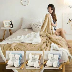 극세사블랭킷 캠핑 양털 양면 블랑캣 담요 양모 쇼파 휴대용 덮개 무릎hij376