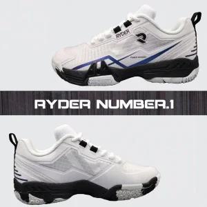 [라이더] 배드민턴화 화이트 블랙 2025RBS-8 배구 실내 운동화 인도어 슈즈