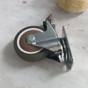 [골드스마일]가구바퀴 보조바퀴 브레이크바퀴 2.5인치