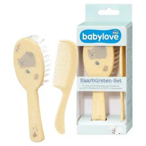 디엠 베이비러브 babylove 브러시 세트 옐로우 베어 2피스, 1개