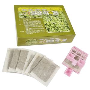크린 약쑥분 30포 + 티백고정대 (좌훈/좌욕용 훈증티백)