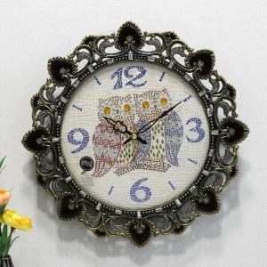 무소음 단풍부엉이 벽시계 HSA-504