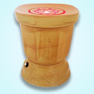 힐링 원적외선 온열찜질기 암염 건식좌훈기 황토소금좌욕기 건강게르마늄도자기 치질 전립선