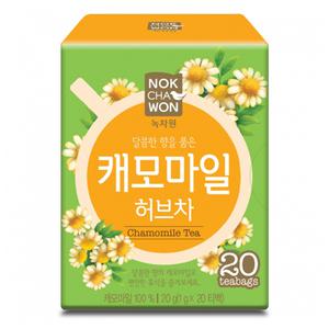 녹차원 허브차 캐모마일 20T