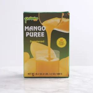 필리핀 망고 퓨레 스위트 1kg-음료원액 망고주스 망고차 망고베이스 과일주스