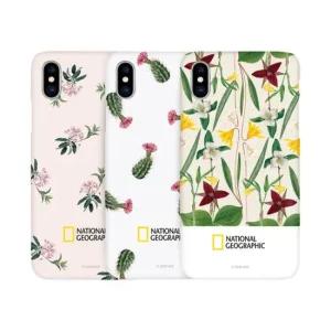 아트박스 내셔널지오그래픽 아이폰XS Max 플라워  슬림핏 케이스