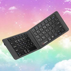 크로셀 C-Flip Wallet 휴대용 무선 접이식 블루투스 키보드 미니 포터블 아이패드 갤럭시탭 태블릿 아이폰 맥북 맥 호환