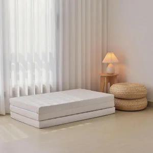 /이노르노 3단 매트리스 누빔면 높이13cm Q [방수커버 포함]