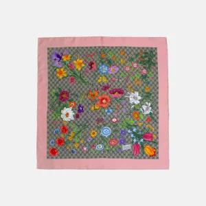 (구찌) GG 플로라 실크스카프(602585)