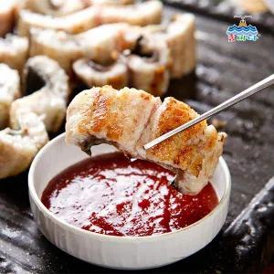 고창 특대민물장어 1.1kg(손질 후 800g) + 특제소스2봉 + 초생강