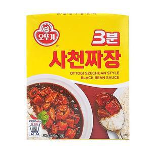 [XB8GKI76_48]오뚜기 3분 사천짜장 200g x 4개 짜장소스