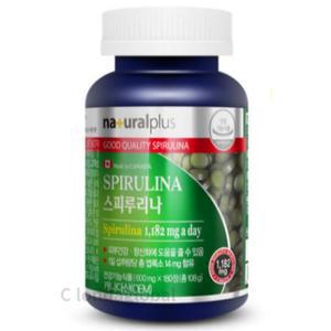 내츄럴플러스 스피루리나 피부 건강 180정