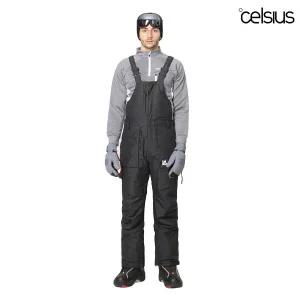 [하프클럽/] 엘르 스키복 보드복 오버롤 팬츠 M블랙