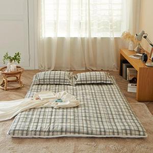 [BZF740N8_51AL]체크 마이크로 온수매트커버 Q그레이