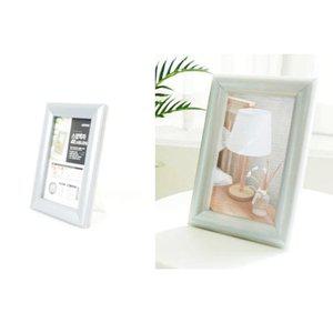 스탠드 사진액자 은색 4R 소품 그림 납골당 돌사진 (WFGPWG0)