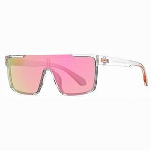 [BZJKQ8NI_4B]패션 자전거 고글 스포츠 선글라스 핑크미러