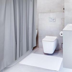 [BZI30JIM_51CW]반투명 샤워커튼 욕실 방수 욕조 그레이