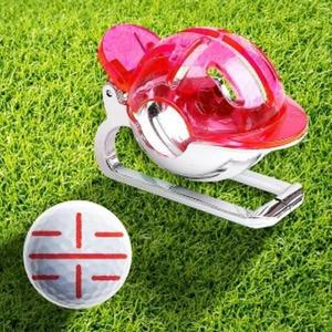 [JHQOP40R_4B]골프볼 라이너 골프공마킹 + 펜 세트 마킹