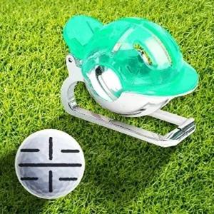 [셀러허브 패션][JHQOP40Q_4B]골프볼 라이너 골프공라이너 + 펜 세트 마킹