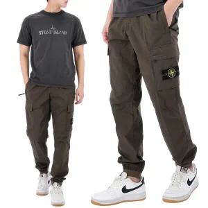 25SS 스톤아일랜드 와펜 패치 카고 팬츠 K1S153100031 S0003 V0054