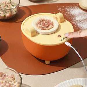 자동 만두기계 만두피 제조 만두 빚는 성형기 화이트