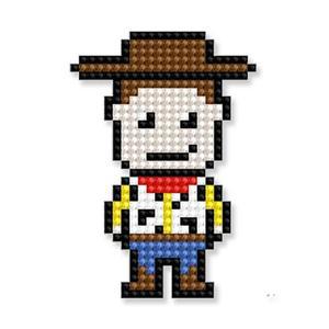 [JHQS93PP_52AG]스티커형 보석십자수 토이스토리 10X10