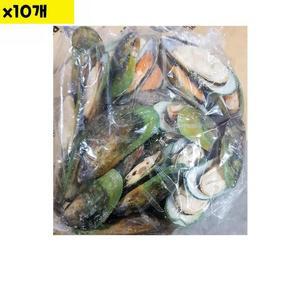 [JHNO11U8_52EO]유통 냉동홍합 하프쉘 자숙 800g x10개