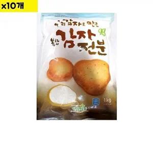 [셀러허브 패션][JHOM4Q80_52ED]식재료 도매 감자전분 삼진 1K x10개