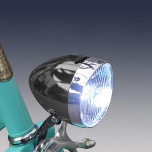 [MEN30596_53D1]클래식 라이트 LED 자전거 전조등블랙