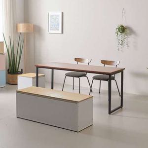 [아도라퍼니처]아도라퍼니처 프리미엄 다용도 높은 철제 테이블 1600