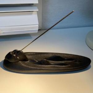 1개 산 세러블라믹 인센스 스틱 꽂이 트레이 홀더 향 받침