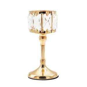 향피우기 초세련받침 식탁 촛대 캔들홀더 골드 크리스탈S