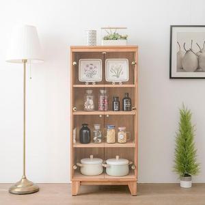 엔쵸 참죽나러블무원목 유리 장식장 피규어 진열장 RZ0138