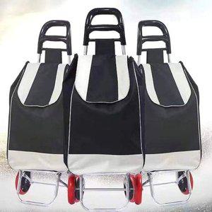 고품질 접이식 바퀴 마트 장바구니 카트 캐리어 고급형 접이식장바구니 시장바구니캐리어 (WFHTZXA)