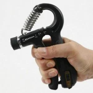 5-60kg 강도조절 추천 카운터 악력기 꾸안꾸 블랙 손-WFH5FTB