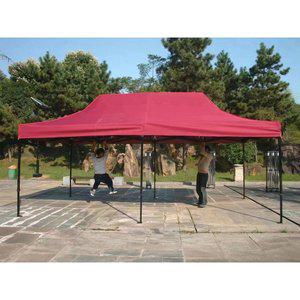 [리벨리] 주문제작 행사용 접이식 캐노피 천막(400x800cm) 레드