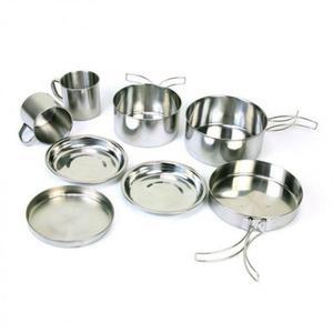 폴딩 캠핑식기 스텐식기세트 스텐 8종세트 (3sl4N)