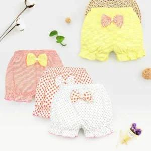 메이커 키즈 빅리본 아동 순면 사각팬티 4종 1세트 204255