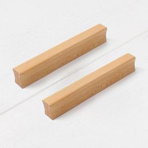 홈앤 나무 가구 서랍손잡이 4p세트(96mm) (느티나무)