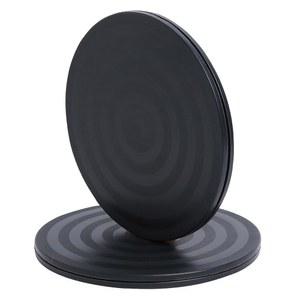 모델, 식물, 공예, TV, 모니터, 노트북, 아트워크(360 회전)를 위한 레이지 수잔 회전식 회전식 스탠드 비스키드 헤비 듀티 8인치 턴테이블 베이스(스틸 볼 베어링 )(2팩)