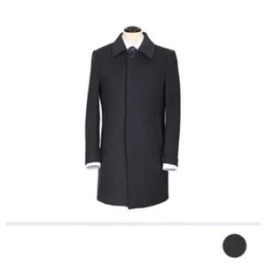 [하프클럽/]모직 롱코트 따뜻한 반코트 겨울 코트점퍼 정장 신상