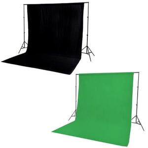 [아우트]코튼 방송장비 크로마키 촬영배경천 스탠드