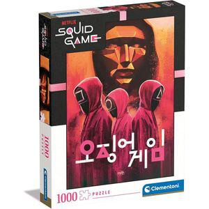 Clementoni 39692 125cm 오징어 게임 1000피스 직소 퍼즐 이탈리아산