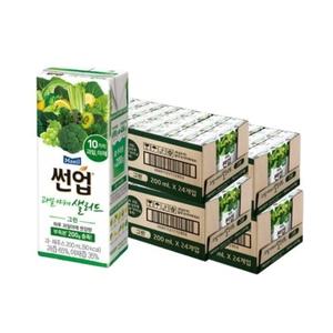 [매일유업] 매일유업 썬업 과일 야채 샐러드 그린 200ml 96개