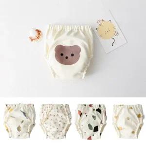 크림패턴 레몬 공룡 아동배변훈련팬티 랜덤2개 205058