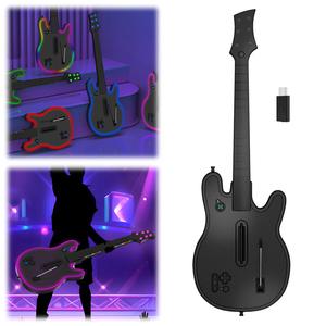 Xbox One용 Xbox 시리즈 X S용 동글 무선 기타 게임 콘솔이 포함된 2.4G 무선 기타 컨트롤러